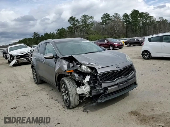 2019 Kia Sportage EX with VIN KNDPN3AC1K7559626, listed as a Copart auction lot 47413215 with 69,428 mi miles and Salvage title. Bid and sale history available at DreamBid. Image 10.