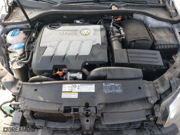 2011 Volkswagen Golf TDI with VIN WVWDM7AJ6BW242796, listed as a Copart auction lot 44456455 with 28,446 mi miles and Salvage Title. Bid and sale history available at carsss.com. Image 12.