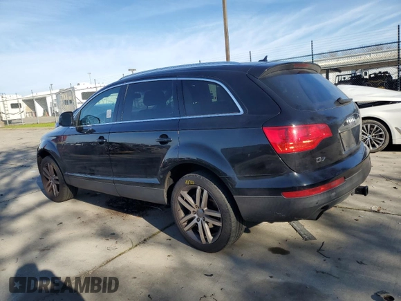 2009 Audi Q7 Premium Plus with VIN WA1AY74L89D001925, listed as a Copart auction lot 87180524 with 138,984 mi miles and Salvage title. Bid and sale history available at DreamBid. Image 2.