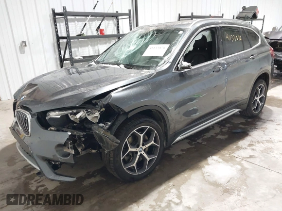 2018 BMW X1 xDrive28i with VIN WBXHT3C38J5L34625, listed as a IAAI auction lot 41133876 with 60,986 mi miles and . Bid and sale history available at DreamBid. Image 18.