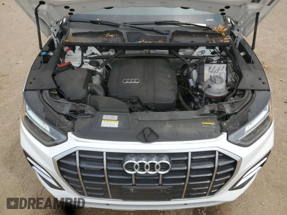 2021 Audi Q5 Premium Plus с VIN WA1BAAFY5M2071840, выставлен на аукционе Copart как лот 60482625 с пробегом 24 399 миль миль и Списание • Salvage title. История ставок и продаж доступна на DreamBid. Изображение 11.