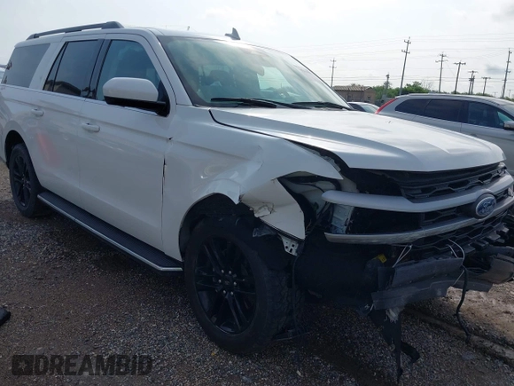 2022 Ford Expedition Max XLT с VIN 1FMJK1HT3NEA48763, выставлен на аукционе IAAI как лот 42110053 с пробегом 66 751 миль миль и . История ставок и продаж доступна на DreamBid. Изображение 1.