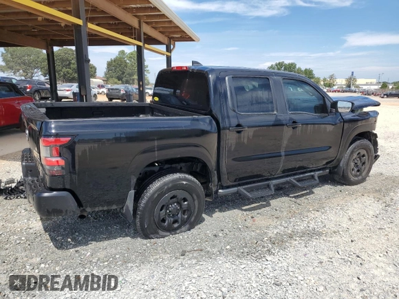 2022 Nissan Frontier S with VIN 1N6ED1EK6NN621471, listed as a Copart auction lot 70046914 with 44,977 mi miles and Salvage Title. Bid and sale history available at carsss.com. Image 3.