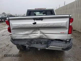2020 Chevrolet Silverado 1500 RST with VIN 3GCPWDED7LG444993, listed as a Copart auction lot 49320855 with 63,699 mi miles and Salvage Title. Bid and sale history available at DreamBid. Image 6.