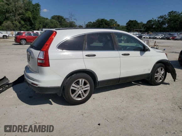 2010 Honda CR-V EX with VIN 5J6RE4H53AL013979, listed as a Copart auction lot 52763245 with 180,707 mi miles and Salvage Title. Bid and sale history available at carsss.com. Image 3.