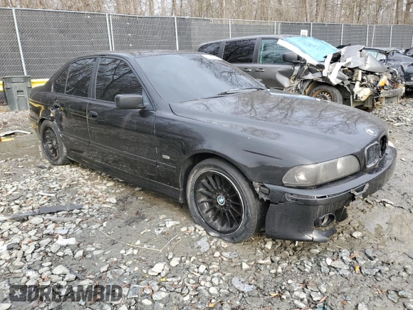 1999 BMW 5 Series 540i with VIN WBADN5339XGC92075, listed as a Copart auction lot 42687555 with 192,637 mi miles and Salvage Title. Bid and sale history available at carsss.com. Image 4.