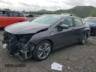 2019 Honda Clarity Plug-In Hybrid with VIN JHMZC5F15KC001303, listed as a Copart auction lot 46701864 with 50,108 mi miles. Bid and sale history available at carsss.com. Image 1.
