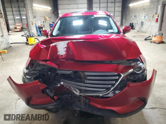 2021 Mazda CX-9 Touring with VIN JM3TCBCY7M0517200, listed as a Copart auction lot 87116144 with 26,663 mi miles and Salvage Title. Bid and sale history available at carsss.com. Image 5.