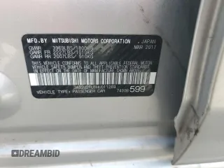 2017 Mitsubishi Lancer ES with VIN JA32U2FU1HU011269, listed as a Copart auction lot 56062255 with Not Provided miles and Salvage Title. Bid and sale history available at DreamBid. Image 12.