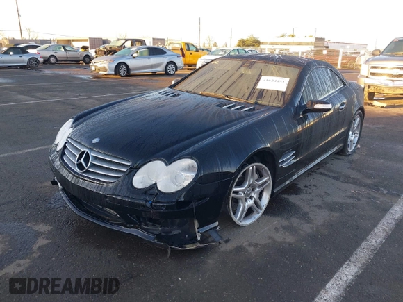 2006 Mercedes-Benz SL with VIN WDBSK76F66F113088, listed as a IAAI auction lot 41624451 with 21,116 mi miles and . Bid and sale history available at DreamBid. Image 6.