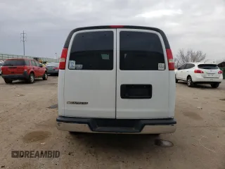 2018 Chevrolet Express Passenger LT с VIN 1GAZGPFG0J1280071, выставлен на аукционе Copart как лот 44277365 с пробегом 141 364 миль миль и Списание • Salvage title. История ставок и продаж доступна на DreamBid. Изображение 6.