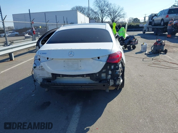 2023 Mercedes-Benz C 300 with VIN W1KAF4GB4PR108957, listed as a IAAI auction lot 41381589 with 23,496 mi miles and . Bid and sale history available at DreamBid. Image 17.