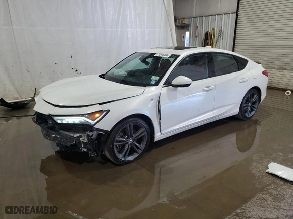 2023 Acura Integra w/A-Spec Package with VIN 19UDE4H36PA018789, listed as a Copart auction lot 71048464 with 33,634 mi miles and Salvage Title. Bid and sale history available at carsss.com. Image 1.