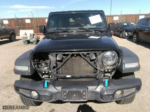 2023 Jeep Wrangler 4xe with VIN 1C4JJXN62PW641858, listed as a IAAI auction lot 41737184 with 40,203 mi miles. Bid and sale history available at carsss.com. Image 12.