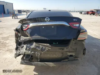 2021 Nissan Maxima SV with VIN 1N4AA6CV9MC508280, listed as a Copart auction lot 49689575 with 79,780 mi miles and Salvage Title. Bid and sale history available at carsss.com. Image 6.