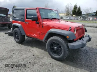 2014 Jeep Wrangler Sport with VIN 1C4AJWAG1EL143206, listed as a Copart auction lot 51167695 with 100,734 mi miles and Salvage Title. Bid and sale history available at carsss.com. Image 4.