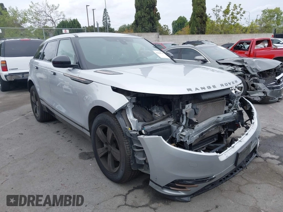 2020 Land Rover Range Rover Velar R-Dynamic S with VIN SALYK2EX7LA242015, listed as a IAAI auction lot 42066743 with 69,632 mi miles and . Bid and sale history available at DreamBid. Image 1.