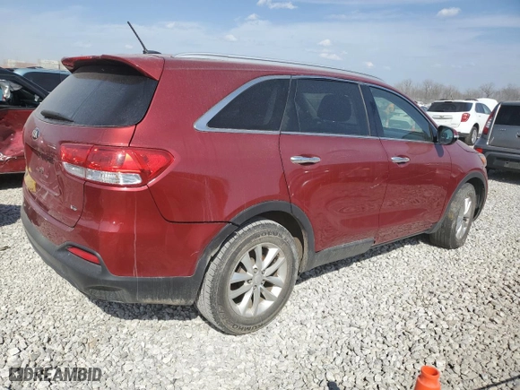 2016 Kia Sorento LX with VIN 5XYPG4A50GG138685, listed as a Copart auction lot 49122575 with 0 mi miles and Clean Title. Bid and sale history available at carsss.com. Image 3.