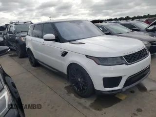 2020 Land Rover Range Rover Sport SE with VIN SALWG2SU7LA721599, listed as a Copart auction lot 74437154 with 0 mi miles and Non Repairable. Bid and sale history available at carsss.com. Image 4.