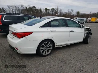 2014 Hyundai Sonata Limited with VIN 5NPEC4ABXEH867985, listed as a Copart auction lot 49975785 with 146,132 mi miles and Salvage Title. Bid and sale history available at DreamBid. Image 3.