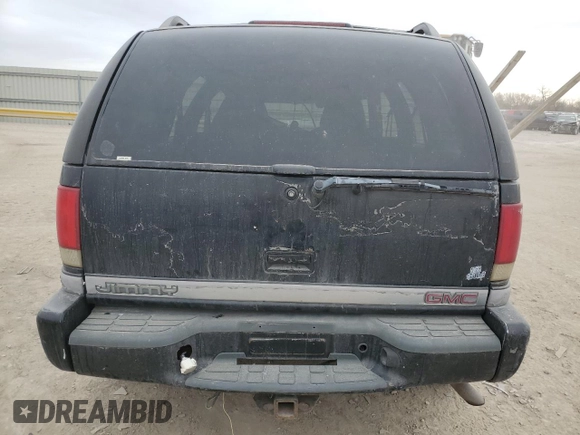 1998 GMC Jimmy SLT with VIN 1GKDT13W1W2540604, listed as a Copart auction lot 44431915 with Not Provided miles and Non Repairable. Bid and sale history available at carsss.com. Image 6.