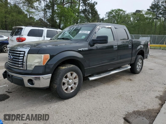 2010 Ford F-150 XL with VIN 1FTEW1C88AFC56624, listed as a Copart auction lot 50648135 with 228,961 mi miles and Salvage Title. Bid and sale history available at carsss.com. Image 1.