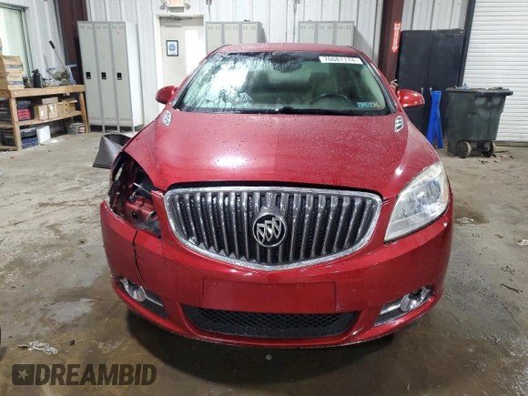 2012 Buick Verano Group with VIN 1G4PS5SK8C4174623, listed as a Copart auction lot 76681174 with 45,437 mi miles and Salvage title. Bid and sale history available at DreamBid. Image 5.