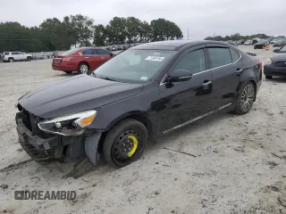 2016 Kia Cadenza Premium with VIN KNALN4D74G5207062, listed as a Copart auction lot 71588154 with 105,234 mi miles and Salvage Title. Bid and sale history available at carsss.com. Image 1.