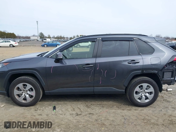 2019 Toyota RAV4 LE with VIN JTMG1RFV7KD017764, listed as a IAAI auction lot 41609055 with 69,803 mi miles and . Bid and sale history available at DreamBid. Image 15.
