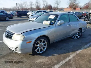 2003 Infiniti M45 with VIN JNKAY41E63M004631, listed as a IAAI auction lot 40966737 with 120,954 mi miles. Bid and sale history available at carsss.com. Image 2.