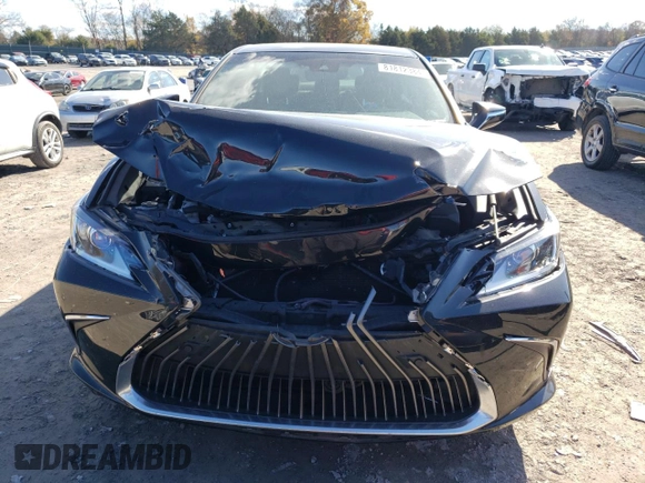 2021 Lexus ES with VIN 58ADA1C16MU012889, listed as a Copart auction lot 81812384 with 57,746 mi miles and Clean Title. Bid and sale history available at carsss.com. Image 5.