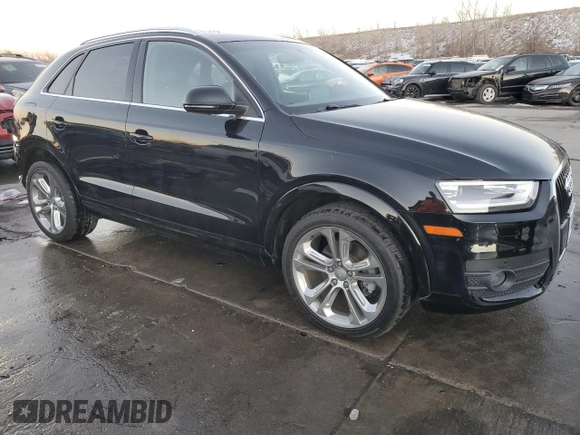 2015 Audi Q3 Prestige with VIN WA1FFCFS5FR013425, listed as a Copart auction lot 88546995 with 39,056 mi miles and Salvage title. Bid and sale history available at DreamBid. Image 4.