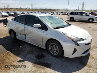 2018 Toyota Prius Two z VIN JTDKARFU0J3054693, wystawiony jako Copart lot #57581855 z przebiegiem 51 684 mil mil oraz Szkoda całkowita • Salvage title. Historia ofert i sprzedaży dostępna na DreamBid. Obrazek 4.