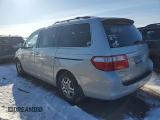 2006 Honda Odyssey EX with VIN 5FNRL38456B460157, listed as a Copart auction lot 45681505 with 127,055 mi miles and Salvage Title. Bid and sale history available at carsss.com. Image 2.