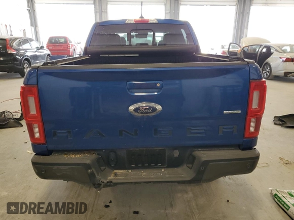 2019 Ford Ranger XL with VIN 1FTER4FH5KLA01047, listed as a Copart auction lot 54661465 with 47,646 mi miles and Salvage title. Bid and sale history available at DreamBid. Image 6.