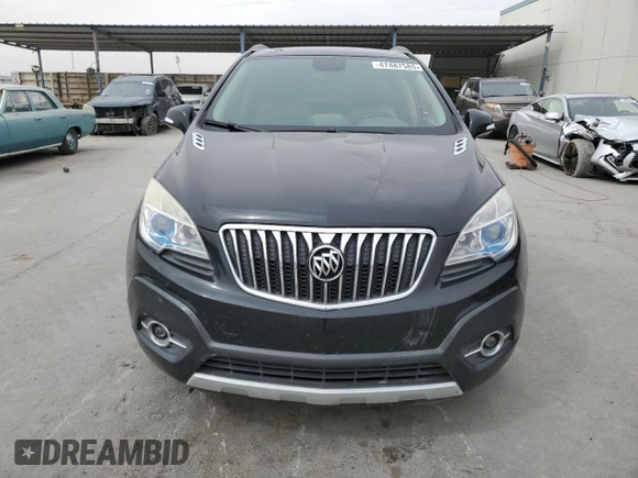 2016 Buick Encore Convenience with VIN KL4CJFSB4GB616983, listed as a Copart auction lot 47487585 with 129,453 mi miles and Clean Title. Bid and sale history available at carsss.com. Image 5.