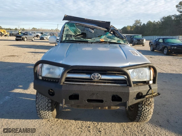2000 Toyota 4Runner SR5 with VIN JT3HN86R2Y0314063, listed as a Copart auction lot 42009585 with 0 mi miles and Salvage Title. Bid and sale history available at carsss.com. Image 5.