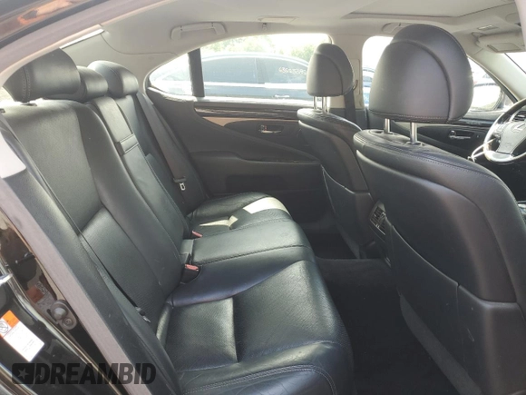 2015 Lexus LS 460 with VIN JTHCL5EF0F5025490, listed as a Copart auction lot 64000615 with 203,507 mi miles and Salvage title. Bid and sale history available at DreamBid. Image 10.