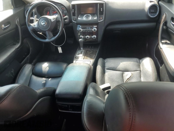 2013 Nissan Maxima S with VIN 1N4AA5APXDC813088, listed as a Copart auction lot 54798475 with 127,422 mi miles and Clean Title. Bid and sale history available at DreamBid. Image 8.