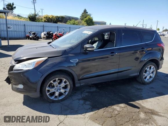 2013 Ford Escape SEL with VIN 1FMCU9H94DUC94456, listed as a Copart auction lot 63872645 with 177,099 mi miles and Salvage title. Bid and sale history available at DreamBid. Image 1.