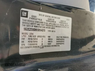 2006 Saturn VUE z VIN 5GZCZ33D86S894070, wystawiony jako Copart lot #78765603 z przebiegiem 67 169 mil mil oraz Szkoda całkowita • Salvage title. Historia ofert i sprzedaży dostępna na DreamBid. Obrazek 13.
