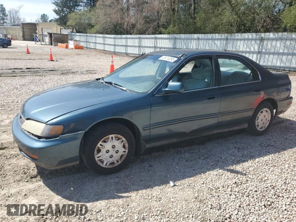 1997 Honda Accord Value with VIN 1HGCD5682VA188227, listed as a Copart auction lot 48416295 with 221,495 mi miles and Salvage Title. Bid and sale history available at DreamBid. Image 1.
