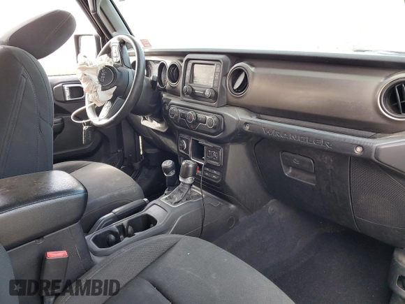 2018 Jeep Wrangler Sport with VIN 1C4GJXAGXJW276202, listed as a Copart auction lot 50033625 with 67,347 mi miles and Salvage Title. Bid and sale history available at DreamBid. Image 8.