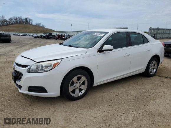 2016 Chevrolet Malibu Limited LT with VIN 1G11C5SA2GF148777, listed as a Copart auction lot 54476955 with 148,183 mi miles and Non Repairable. Bid and sale history available at carsss.com. Image 1.