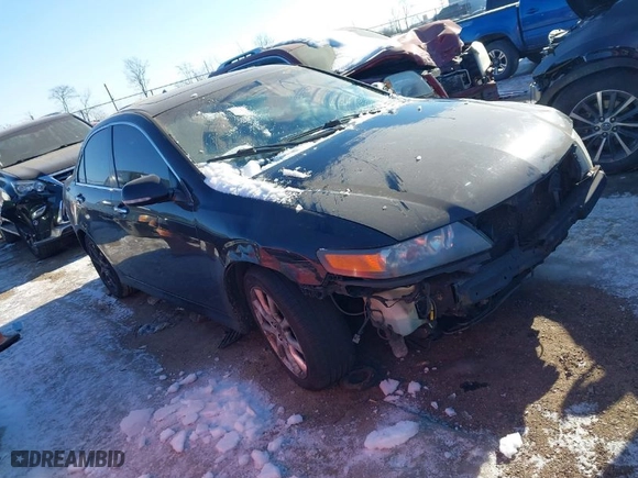 2008 Acura TSX with VIN JH4CL96858C011753, listed as a IAAI auction lot 41394357 with 1 miles. Bid and sale history available at carsss.com. Image 1.