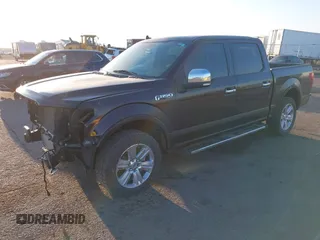 2018 Ford F-150 XL with VIN 1FTEW1EG7JKC03490, listed as a IAAI auction lot 41819970 with 102,375 mi miles and . Bid and sale history available at DreamBid. Image 2.