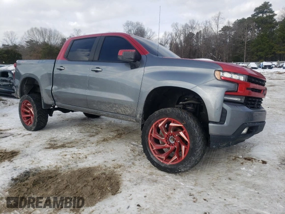 2021 Chevrolet Silverado 1500 RST with VIN 3GCUYEET6MG286206, listed as a Copart auction lot 87285864 with 91,433 mi miles and Salvage Title. Bid and sale history available at carsss.com. Image 4.