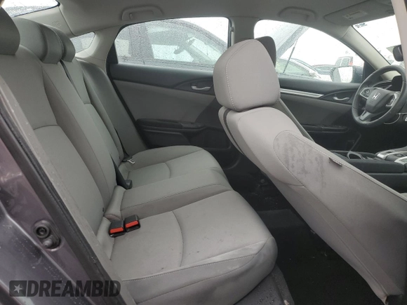 2018 Honda Civic LX with VIN 19XFC2F50JE025120, listed as a Copart auction lot 49809875 with 123,103 mi miles and Salvage Title. Bid and sale history available at carsss.com. Image 10.