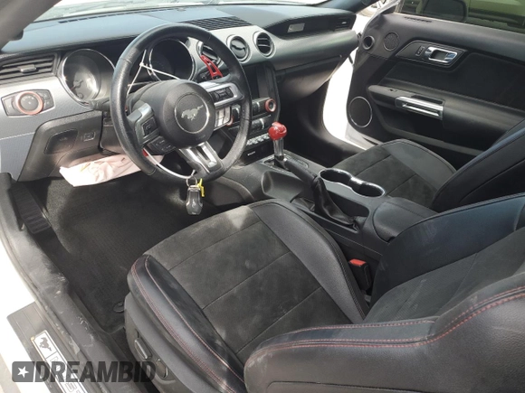 2017 Ford Mustang GT Premium with VIN 1FATP8FF7H5210716, listed as a Copart auction lot 44013595 with 49,092 mi miles and Salvage title. Bid and sale history available at DreamBid. Image 8.