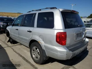 2004 Honda Pilot EX with VIN 2HKYF18644H544218, listed as a Copart auction lot 69693604 with 208,464 mi miles and Salvage Title. Bid and sale history available at carsss.com. Image 2.